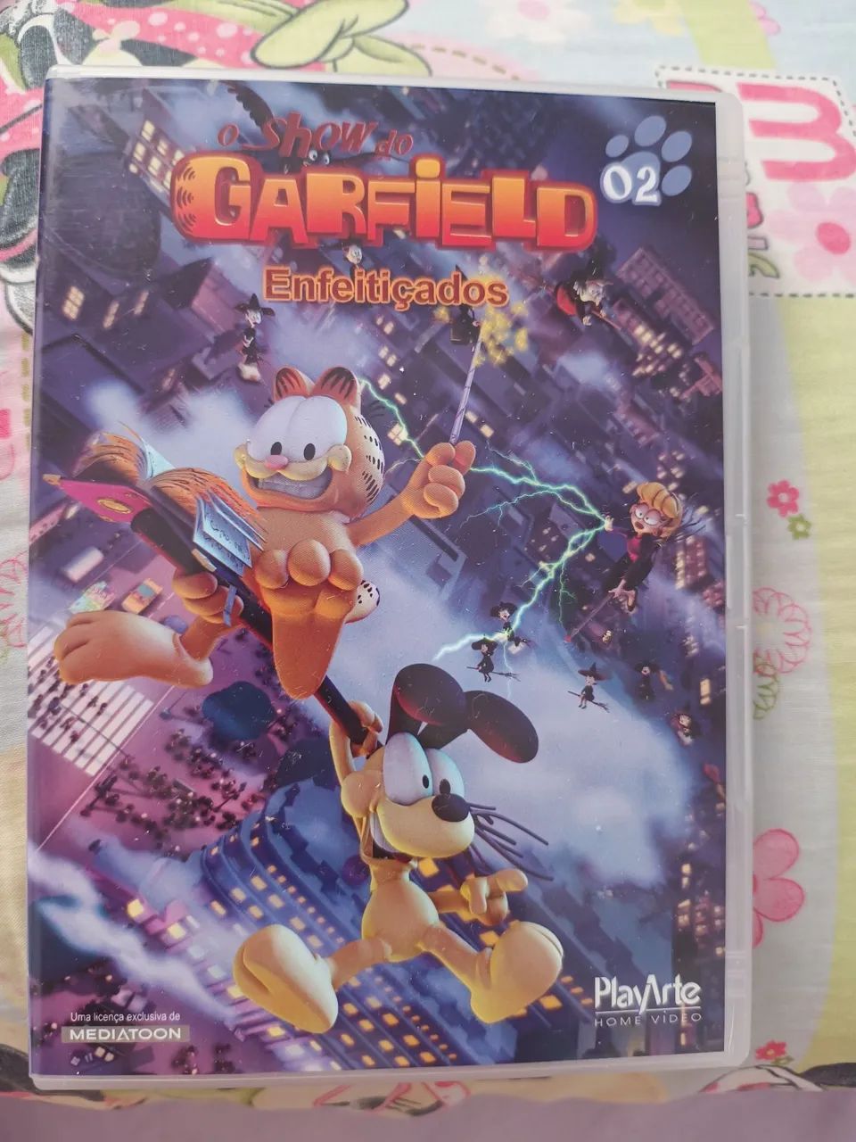 O show do Garfield vol 1 2 3 4 DVD - Foto 2