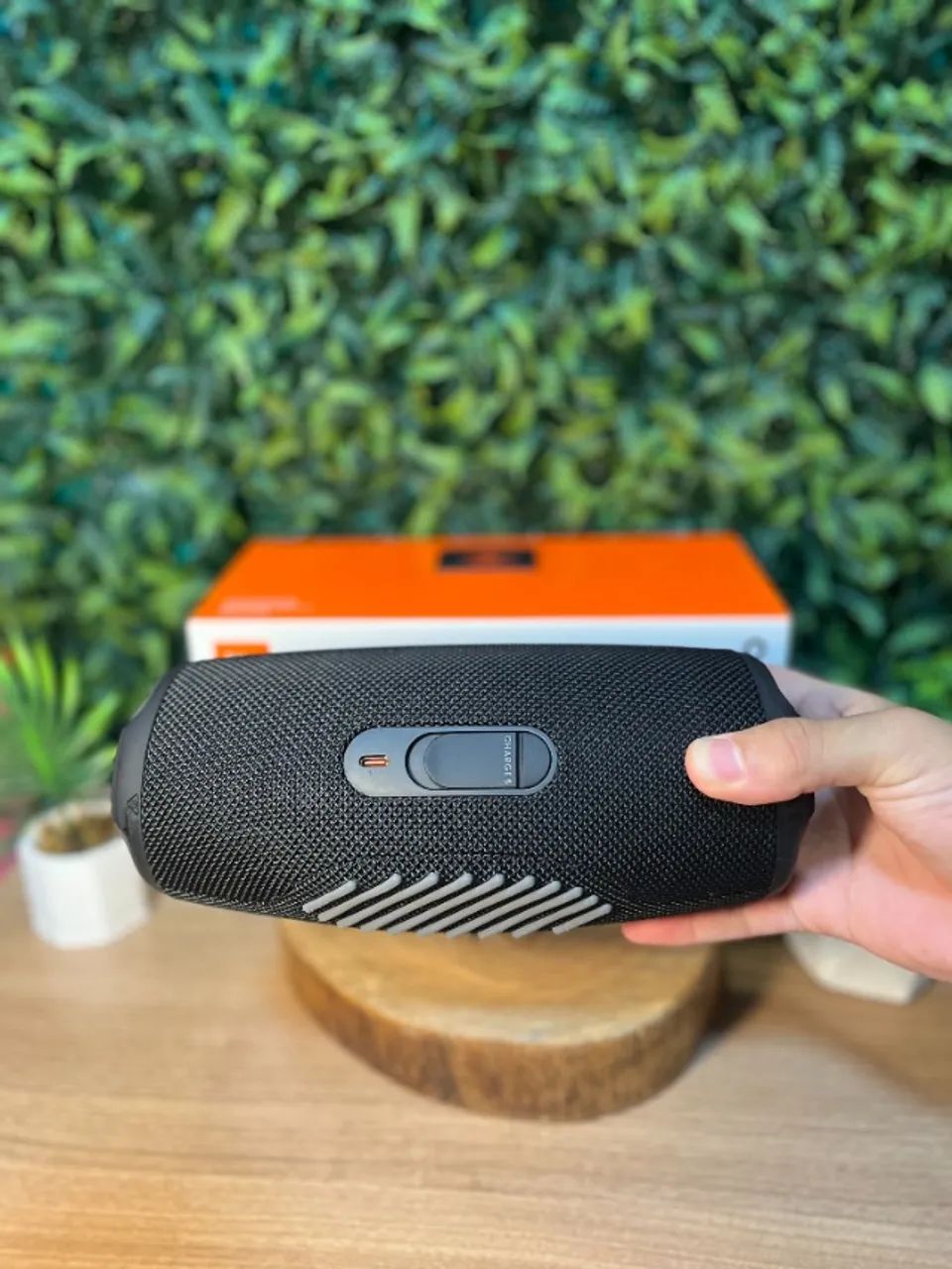 JBL Charge 5 Caixa de Som Bluetooth 40W À Prova D'água e Poeira Preto - Foto 5