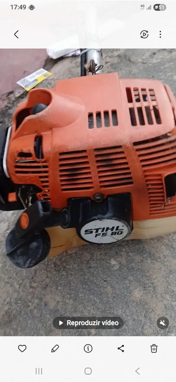 Roçadeira Stihl FS 80