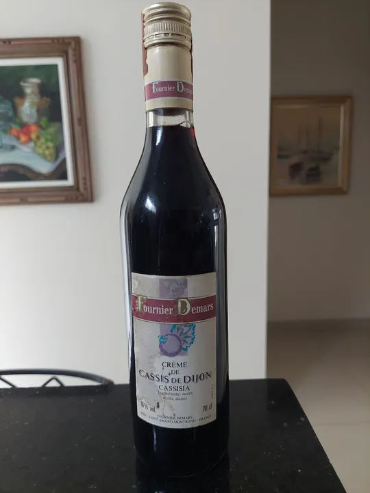 Licor Creme de Cassis de Dijon Fournier Demars