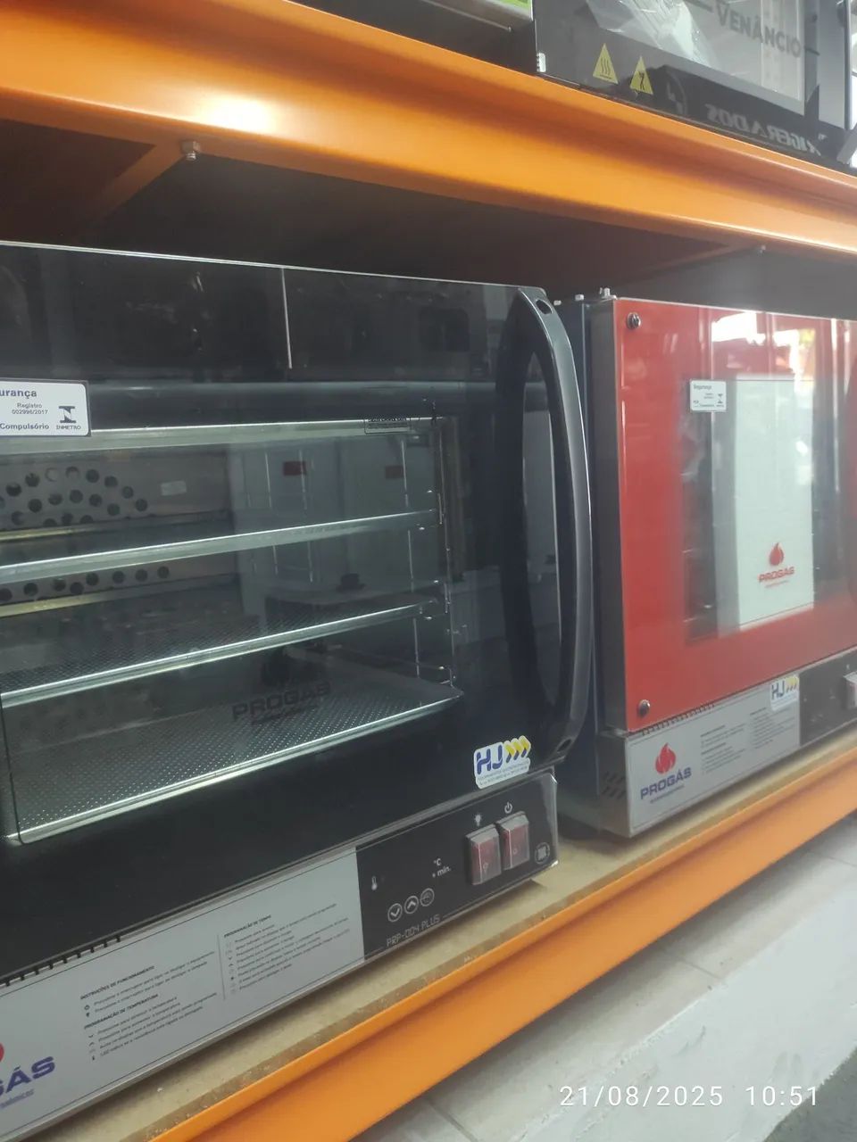 Bh Forno convector progás 