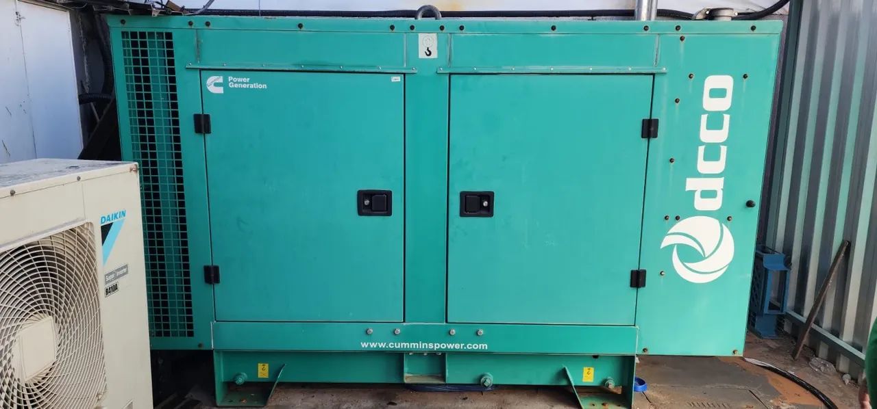 Gerador 116kva marca dcco