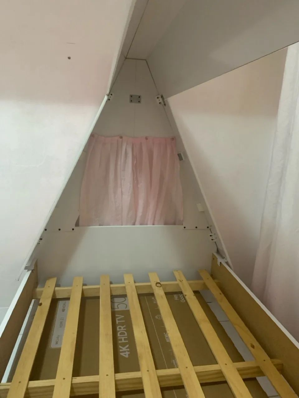 Cama Casinha Infantil Rosa - Foto 4