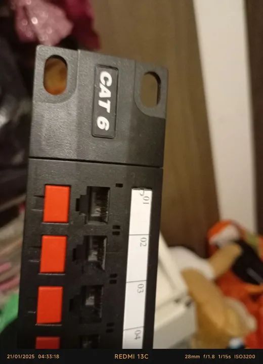 Conector RJ45 Furukawa Cat 6 - Novo - Foto 3