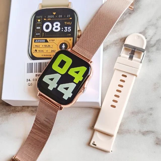 Smartwatch BW Plus Com 2 Pulseiras