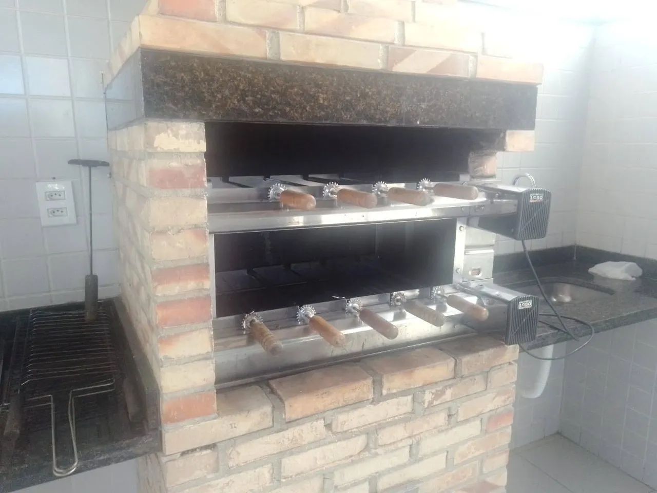 Manutenção churrasqueira rotativa 