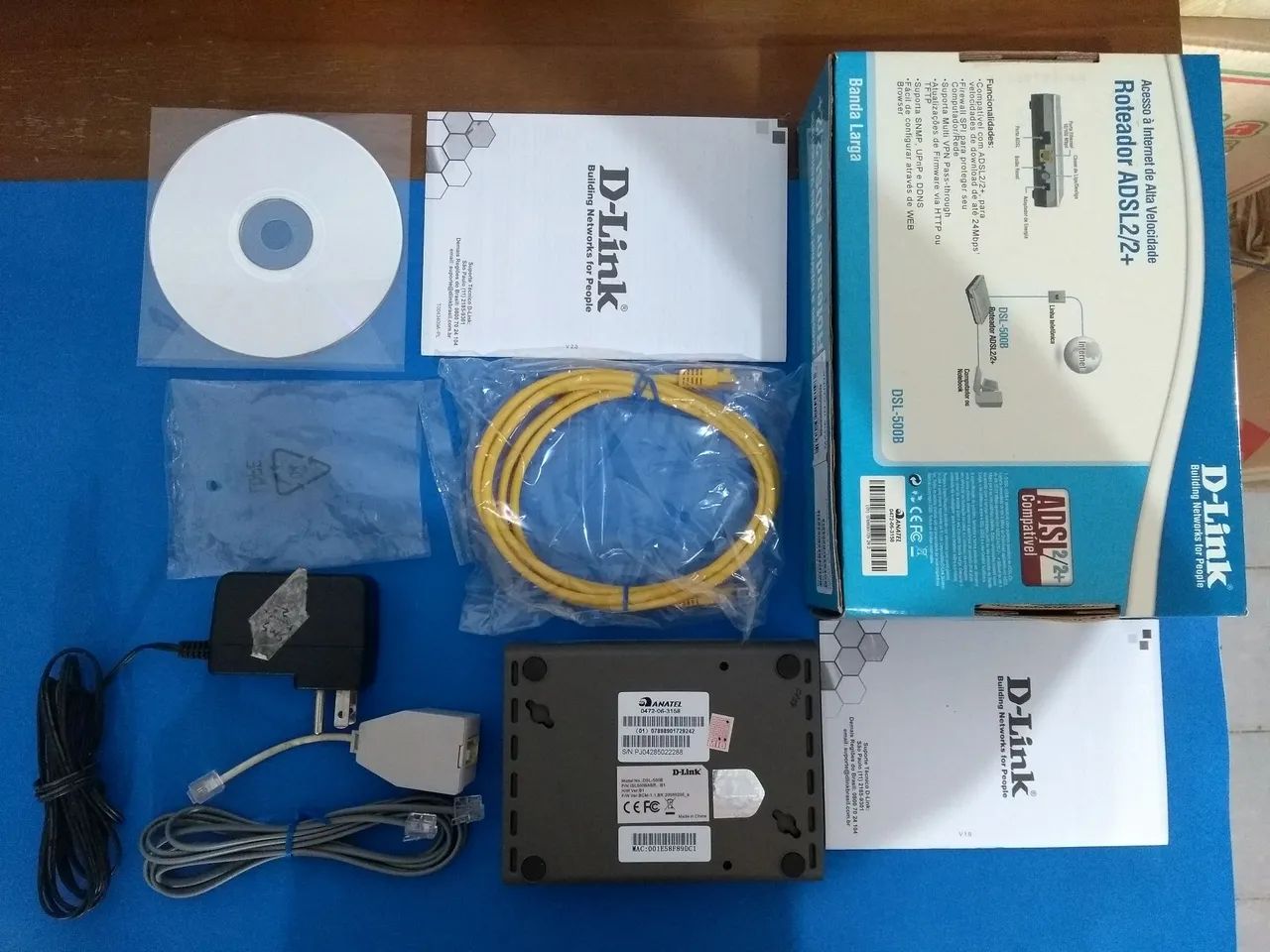 Roteador D-Link ADSL DSL-500B - Foto 5
