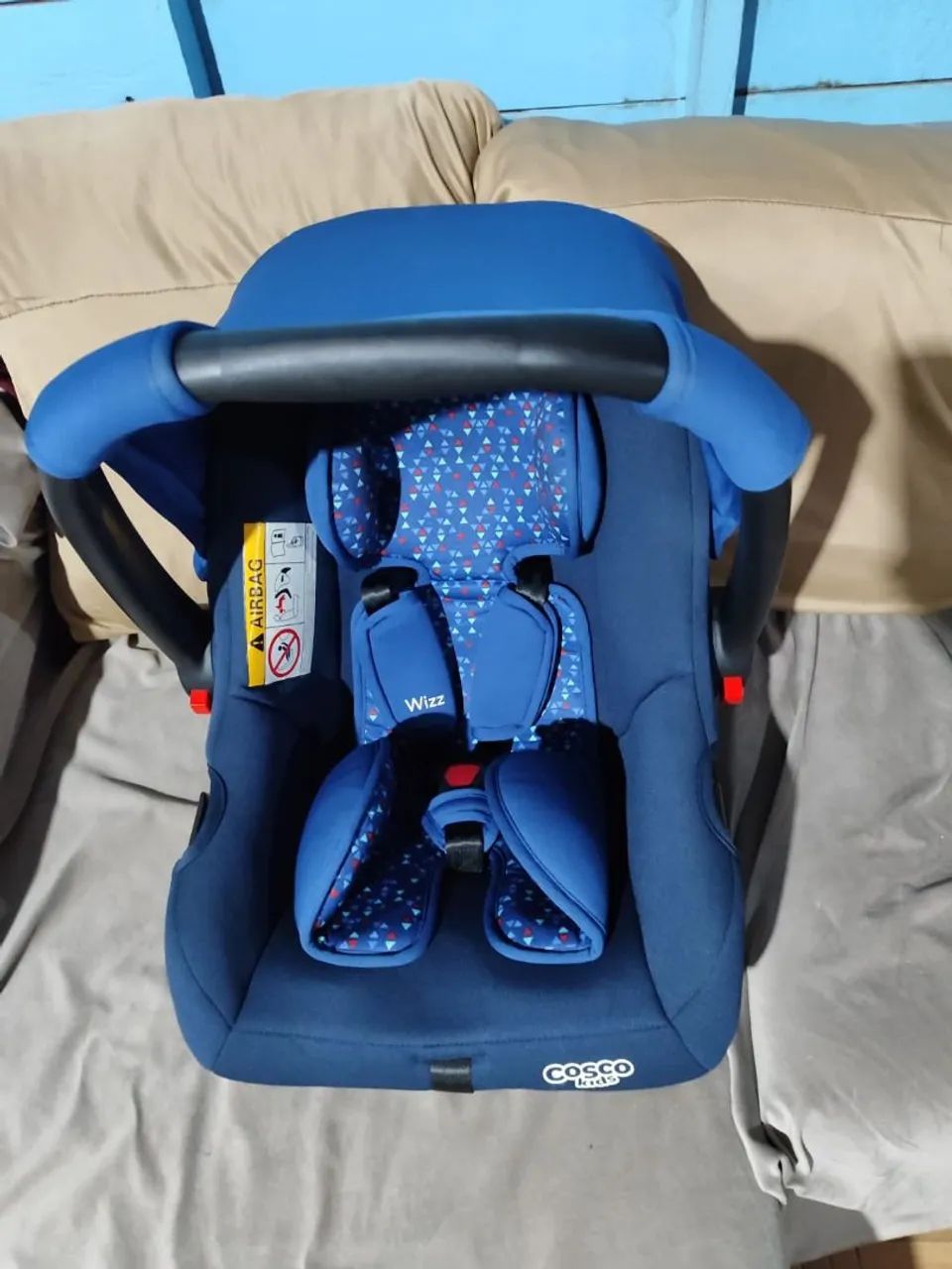 Cadeira Infantil Cosco Wizz Azul - Foto 6