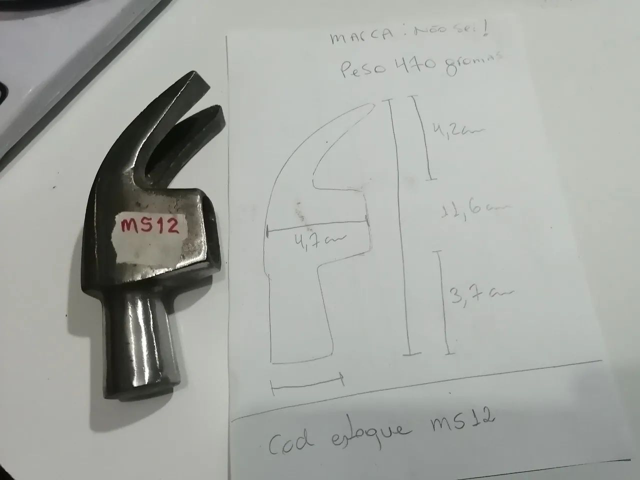 Martelo antigo excelente têmpera - Foto 6