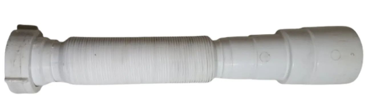 Sifão Tubo Extensivo Sanfonado Universal Branco - Foto 6