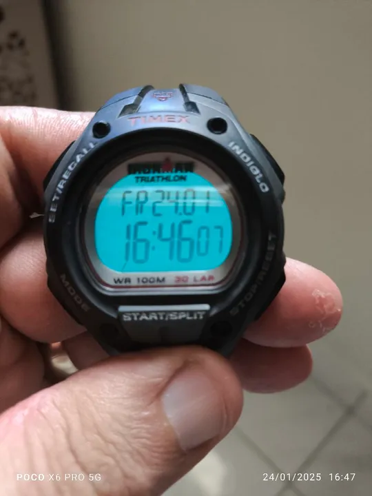 Relógio Timex ironman 30lap wr100m!