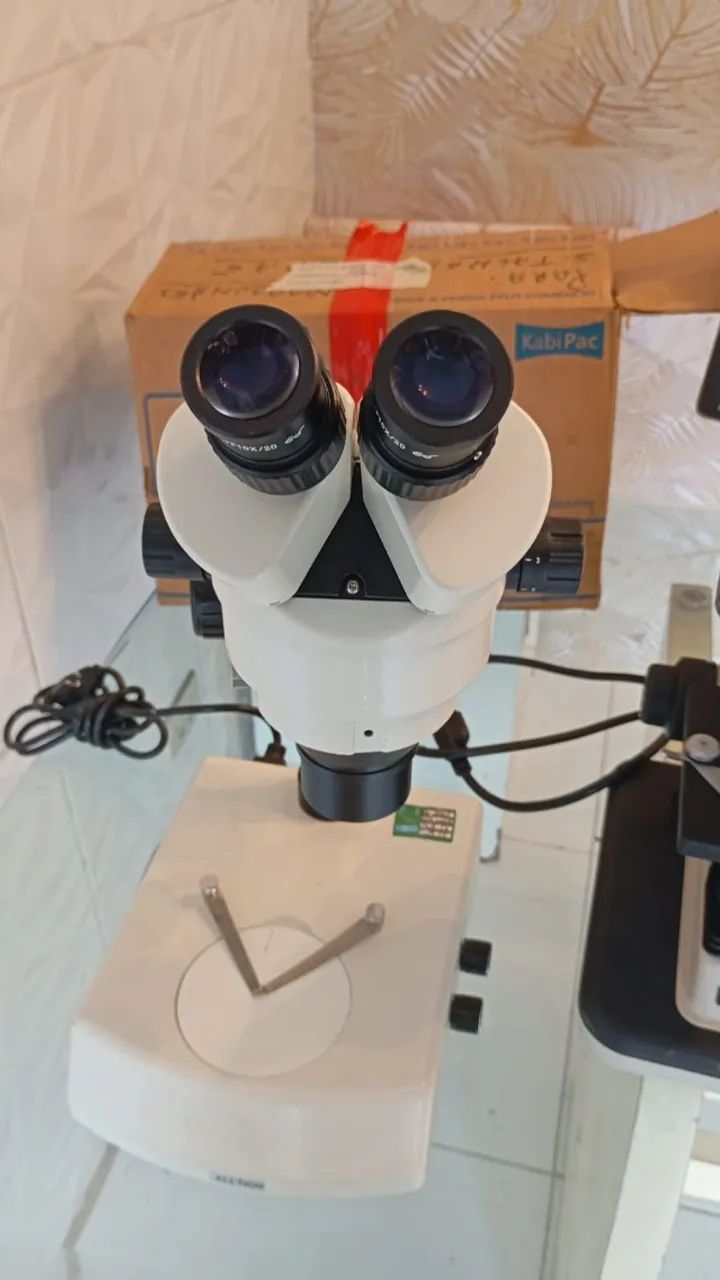 Microscopio Laboratorial lupa Alltion - Foto 2