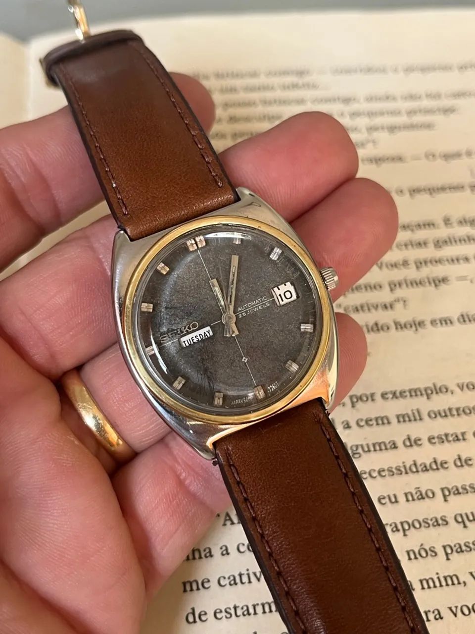 Relógio Seiko 6506 Automático 64661944013955125