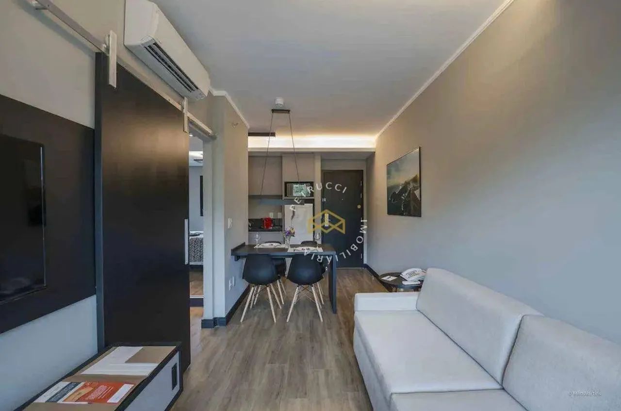 Apartamento com 1 dormitório para alugar, 40 m² - Cambuí - Campinas/SP