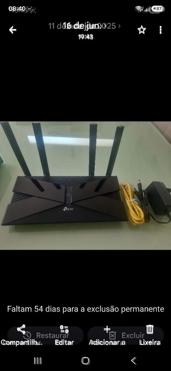 Roteador tp-link ax50 Wi-Fi 6 - Foto 3