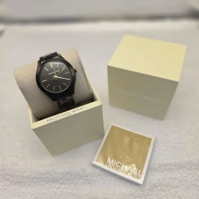 Relógio Michael Kors MK3221 Preto Original 39mm - Foto 3