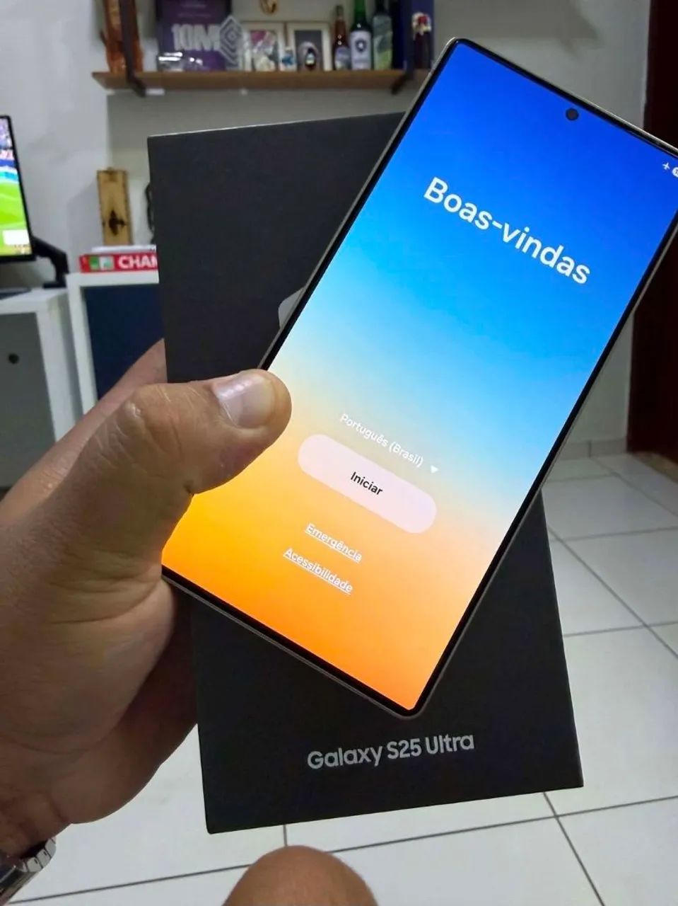 S25 Ultra 256GB Completo com Nota
