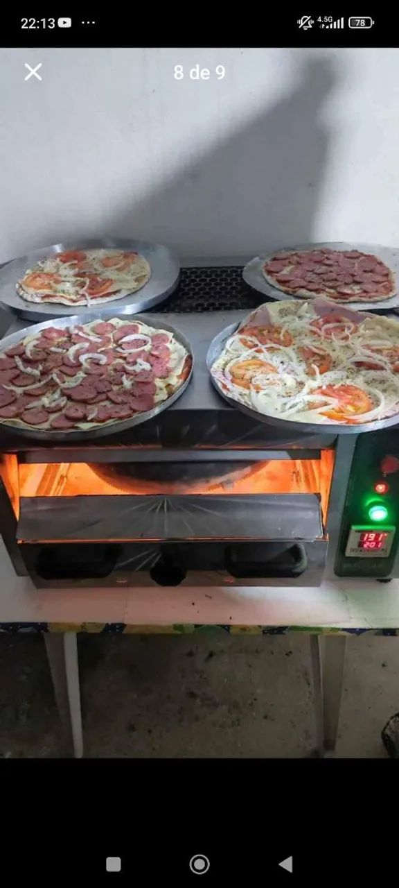 Fono vulcão para pizza  - Foto 4