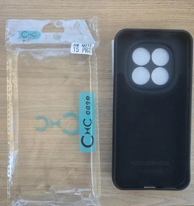 02 (duas) Capas de celular XIAOMI NOTE 15 PRO 5G 
