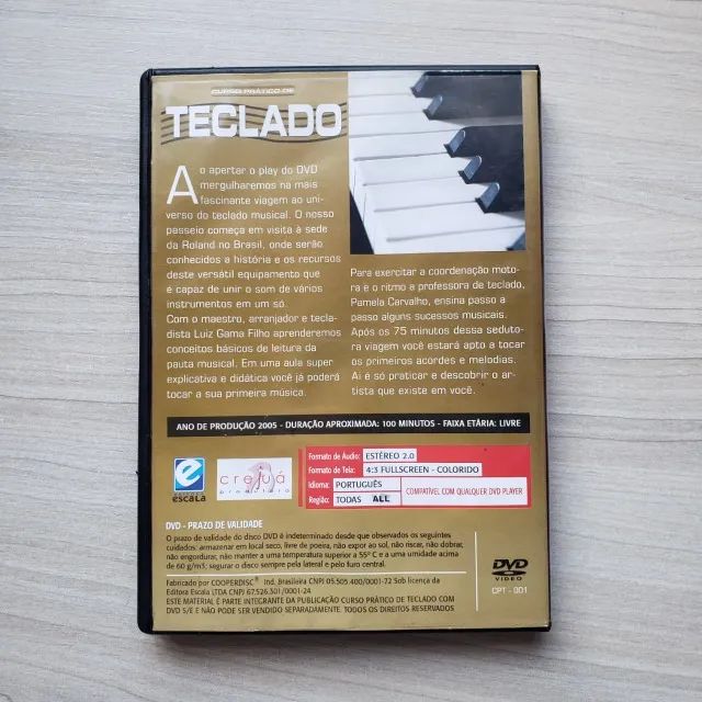 DVD Curso Prático de Teclado: O Seu Talento sem Limites - Foto 2