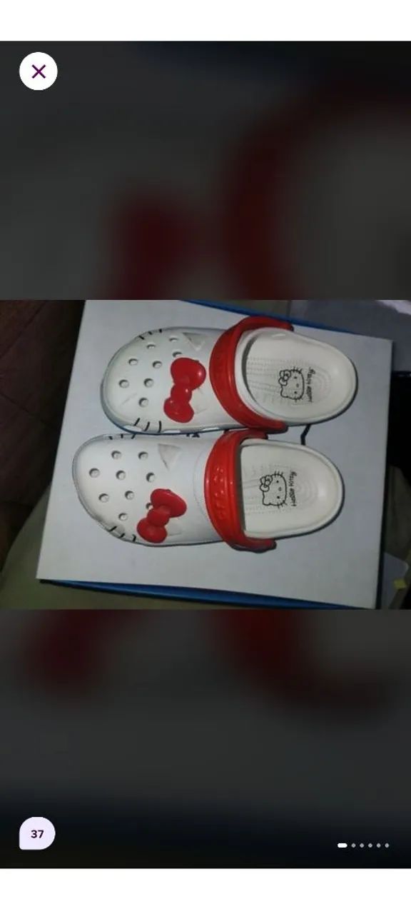 Crocs hello Kitty 