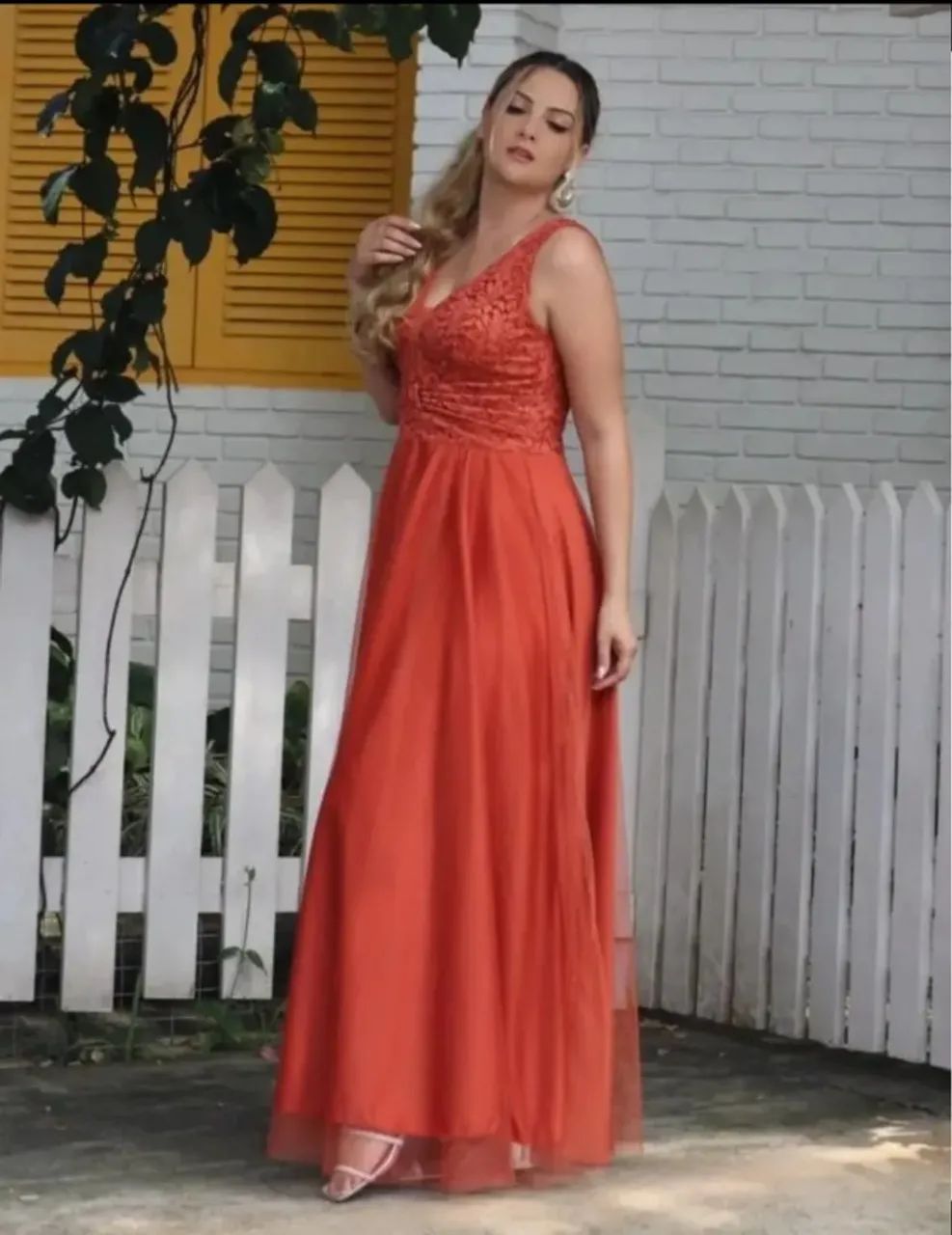 Vestido terracota  - Foto 4