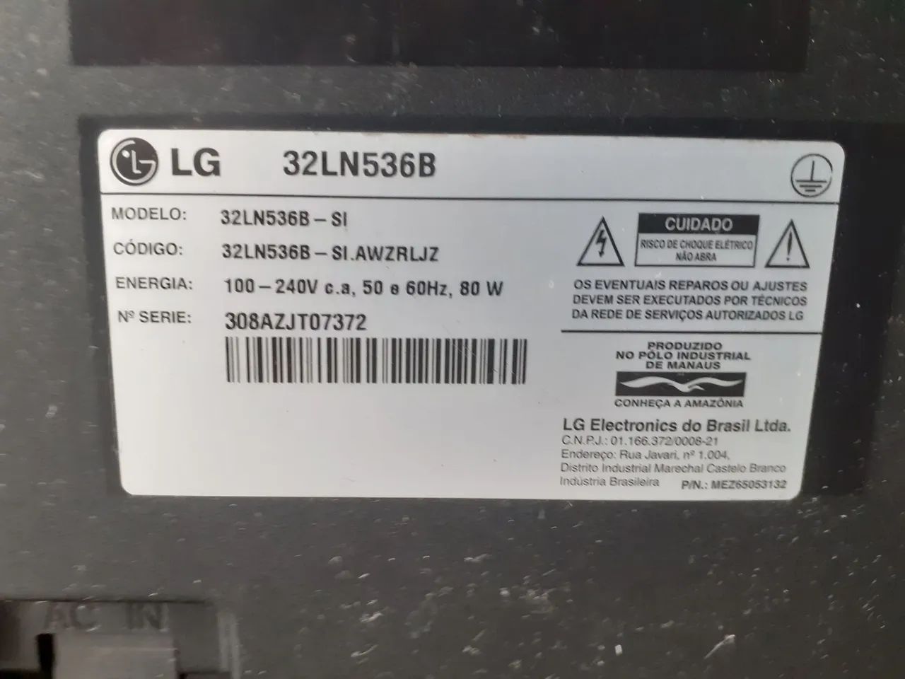 TV LG 32" - Foto 2