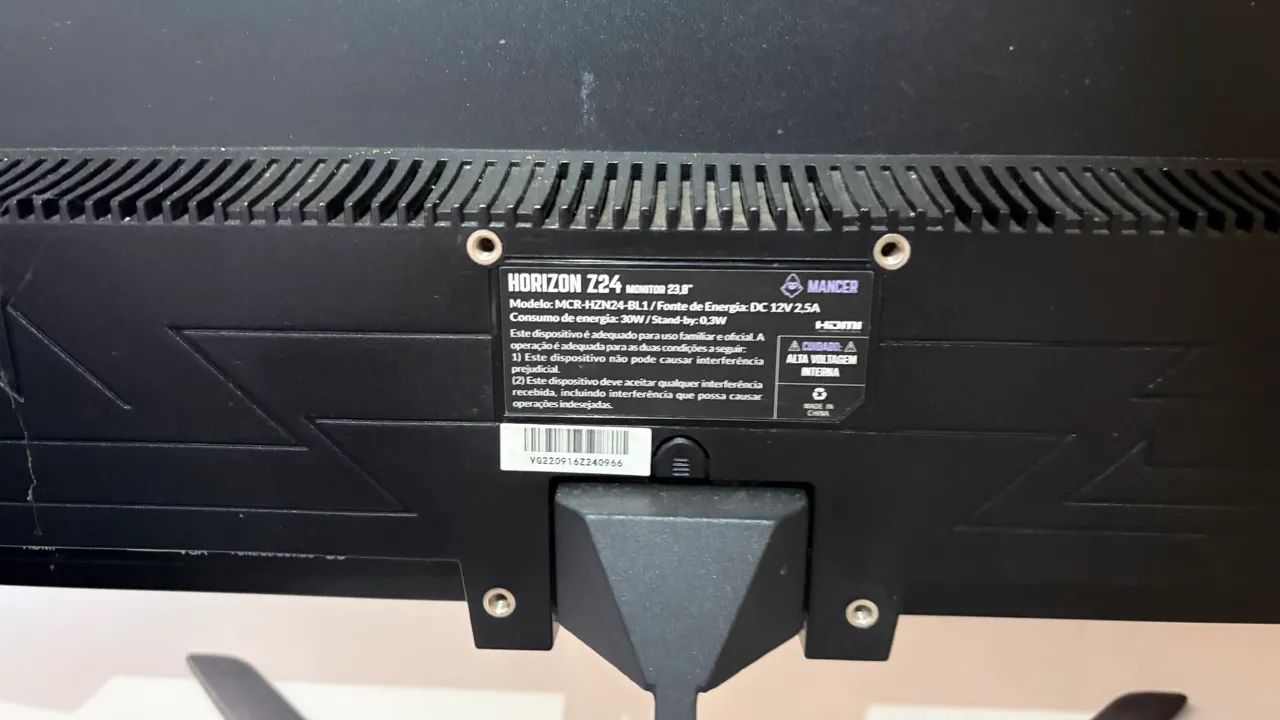 Monitor Mancer 75 Hz 23,8 polegadas 