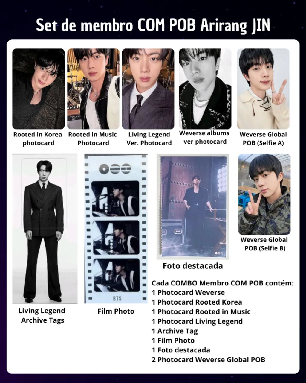 Photocards Arirang - Foto 2