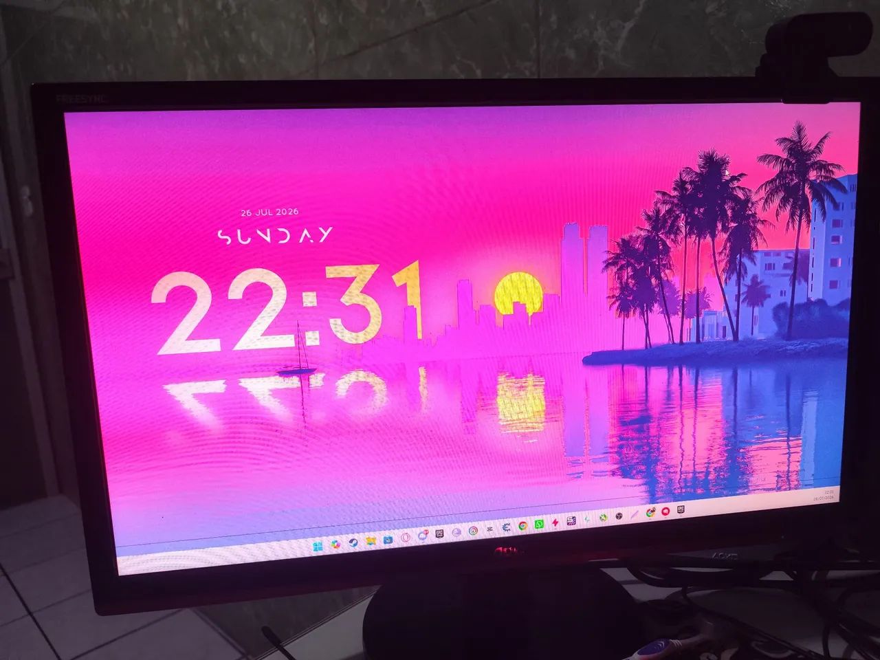 Vendo monitor 24 polegadas com alto falante  - Foto 2