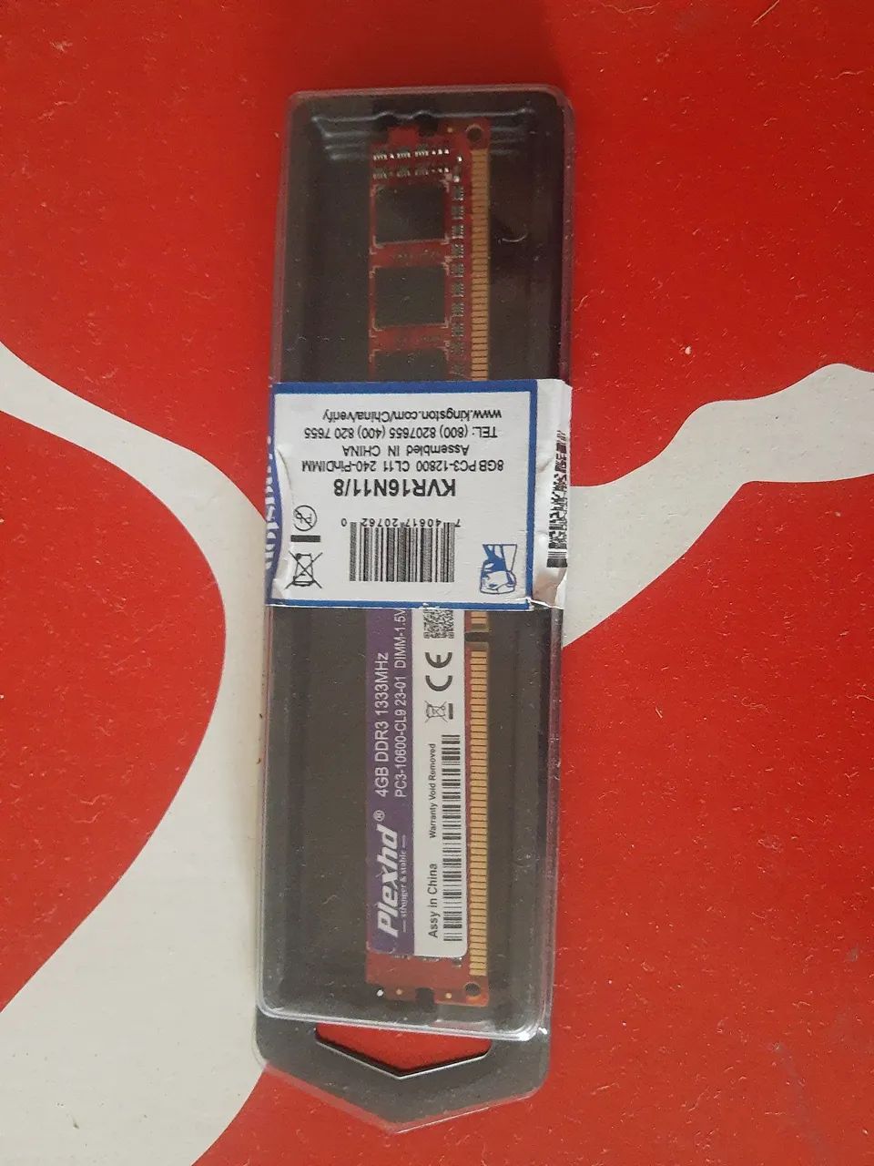 Memória ram DDR3 4 GB lacrada - Foto 2
