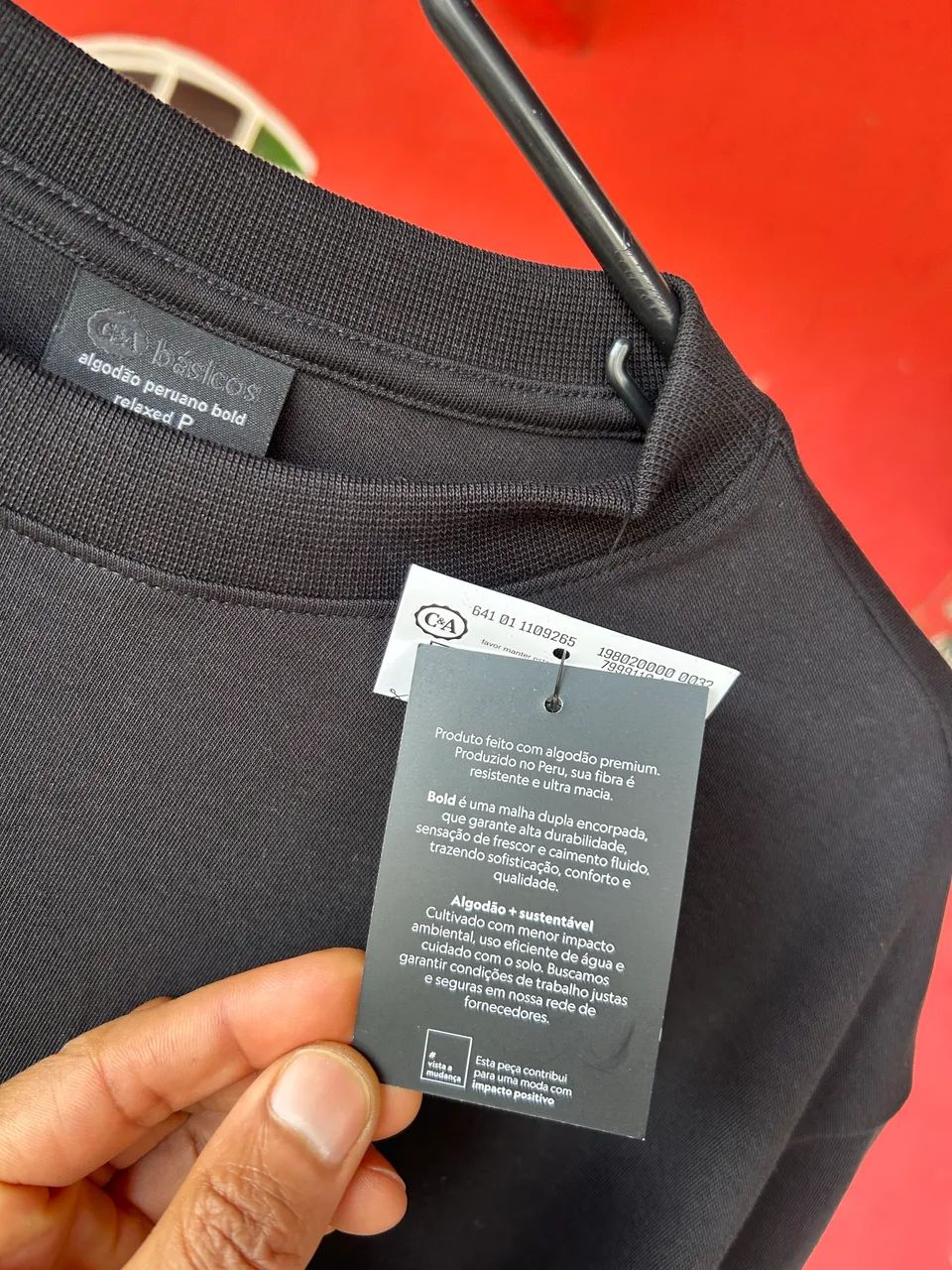 Camiseta C&A tecido premium G - Foto 2