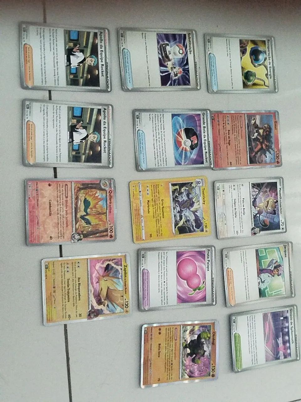Cartas de Pokémon é uma rara