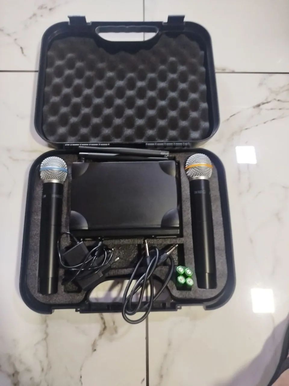 Microfone sem fio para retirar no endereço 454806685405030405