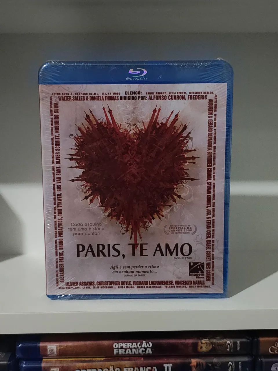 Paris, te amo blu-ray original lacrado 