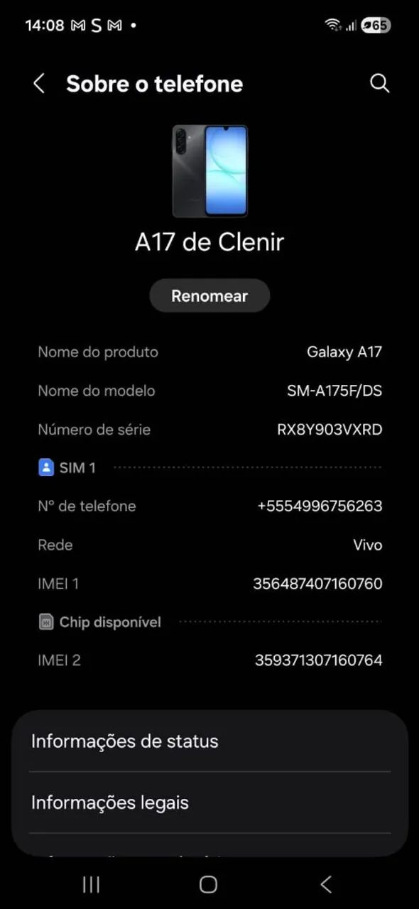 Celular Samsung A17  - Foto 2