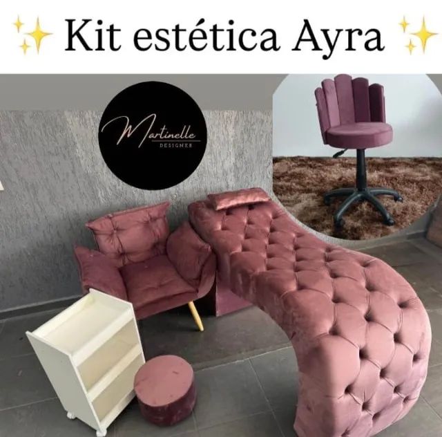 Maca estética capitonê curvada - Foto 3