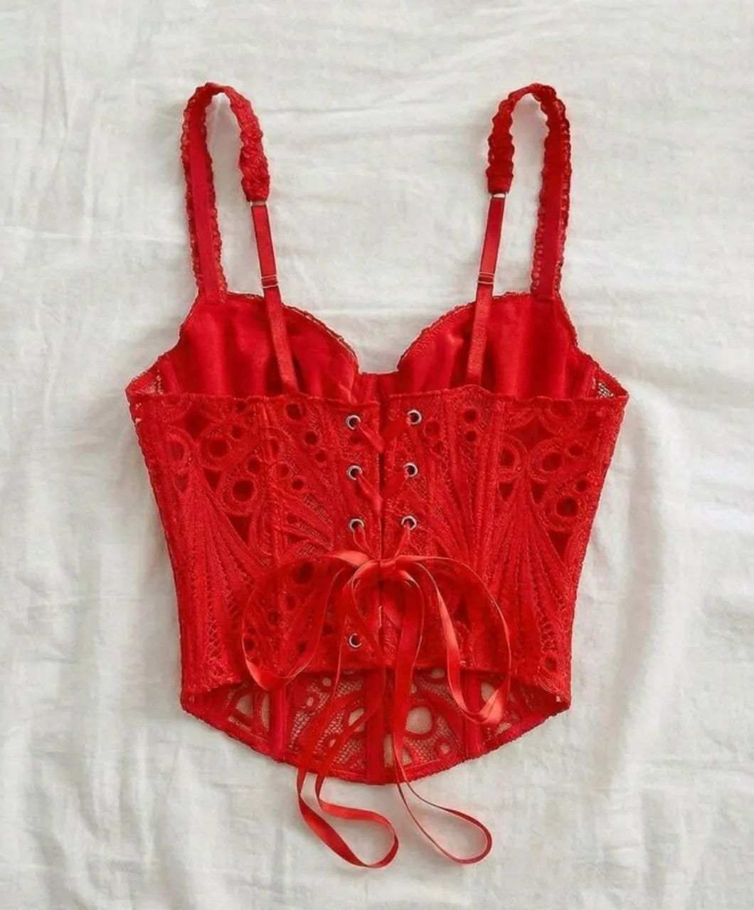 Corselet Vermelho  - Foto 2