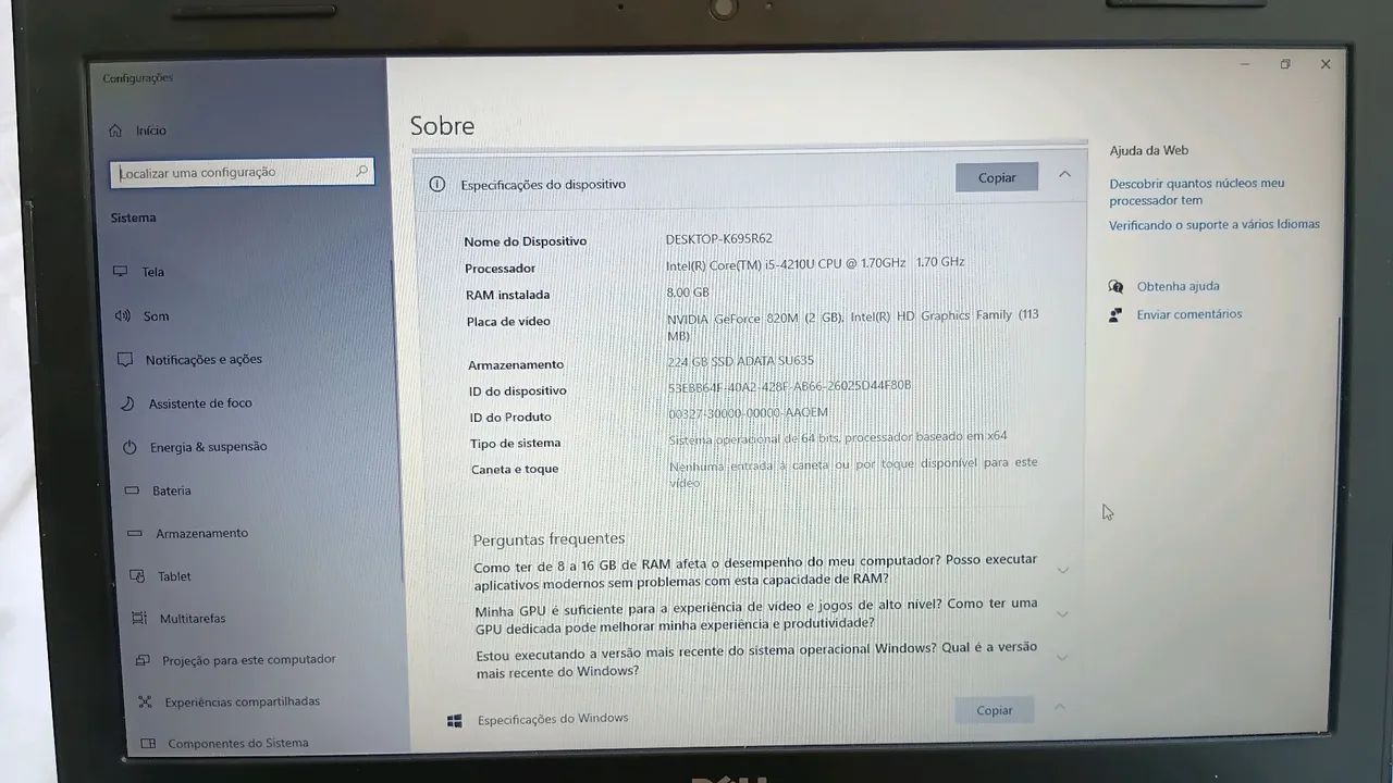 PECHINCHA NOTEBOOK DELL I5 - Foto 2