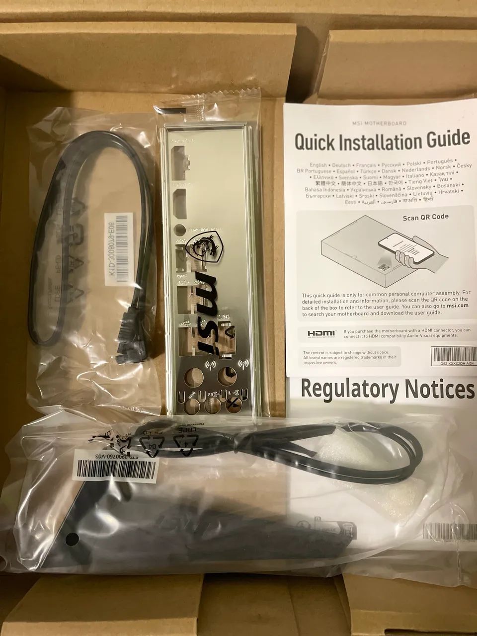 NOVO: Placa mãe AM5 b650m Gaming WIFI MSI - Foto 3