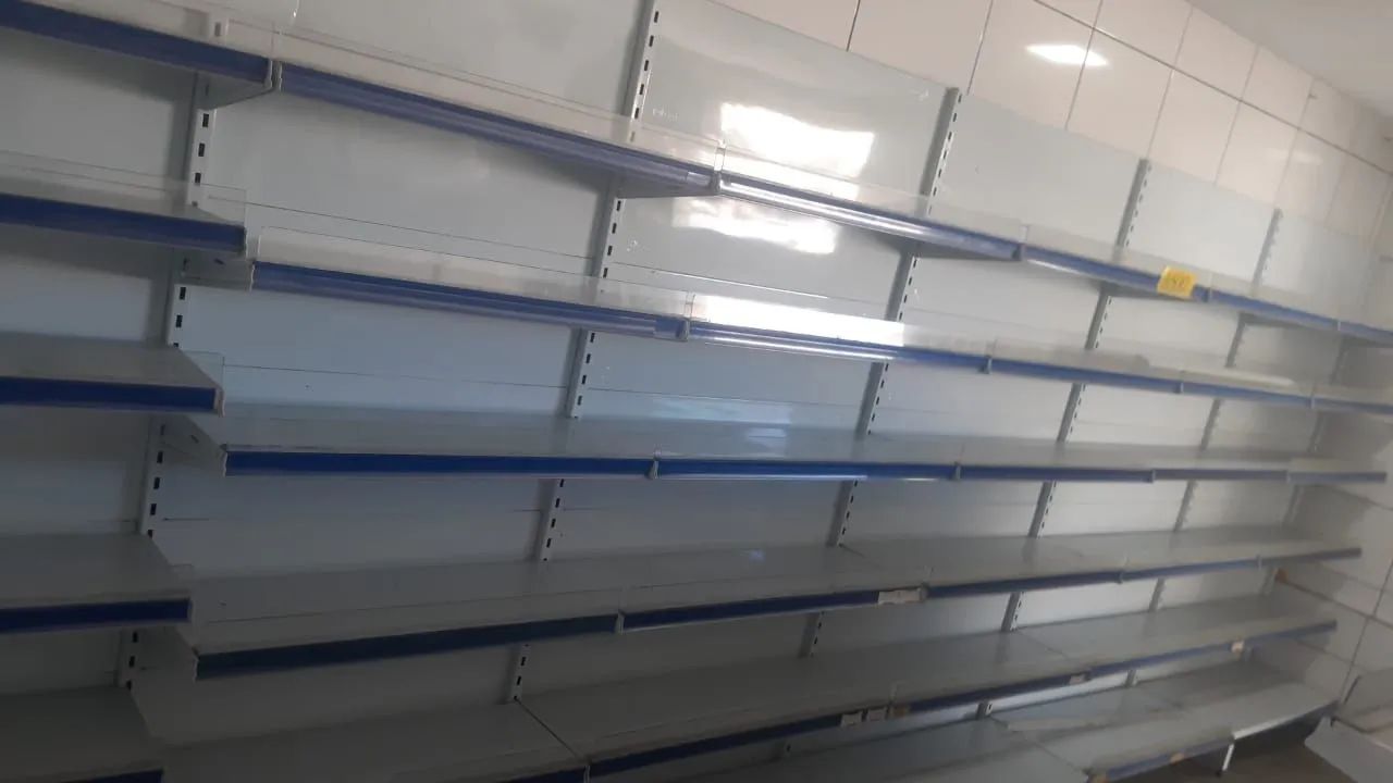 Gôndolas de mercado 6 metros