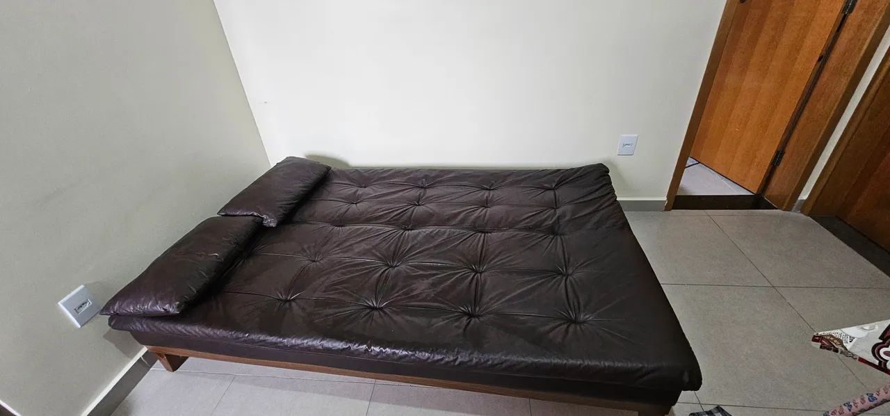 Sofá Cama 3 Lugares Casal - Foto 4