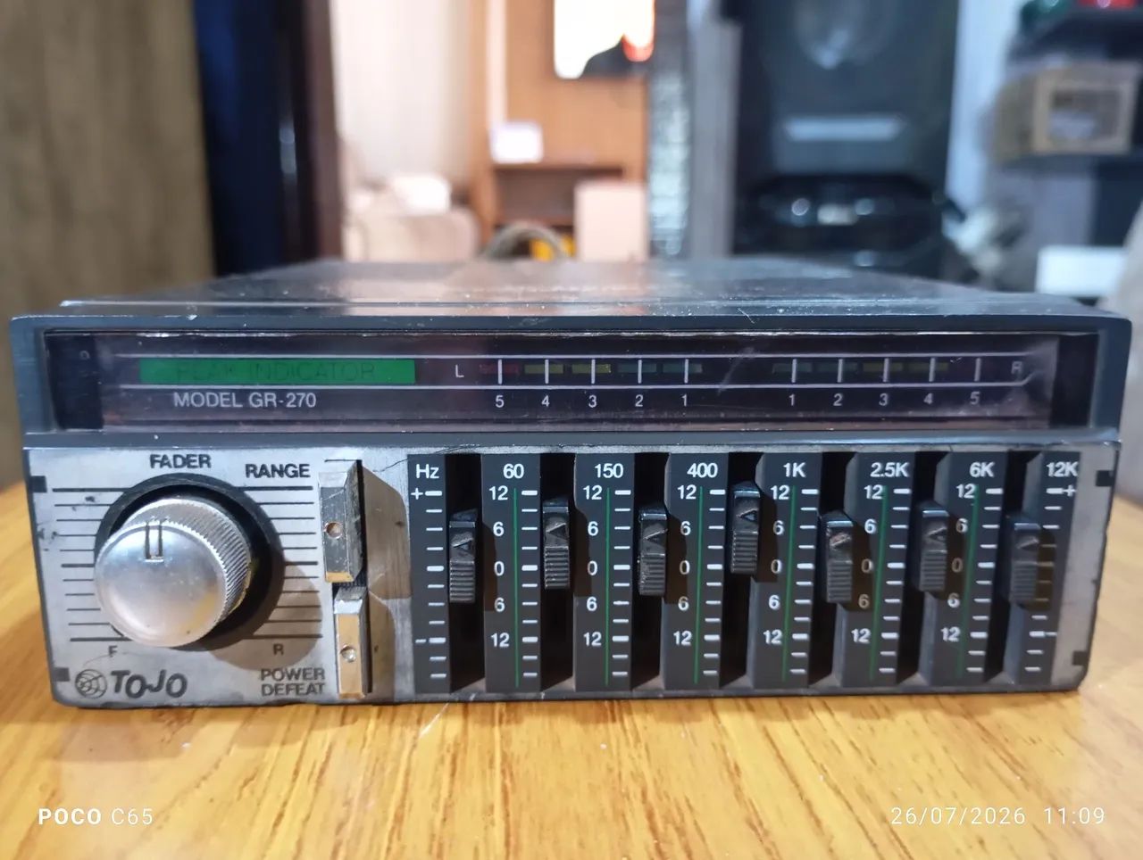 Tojo modelo Gr 270