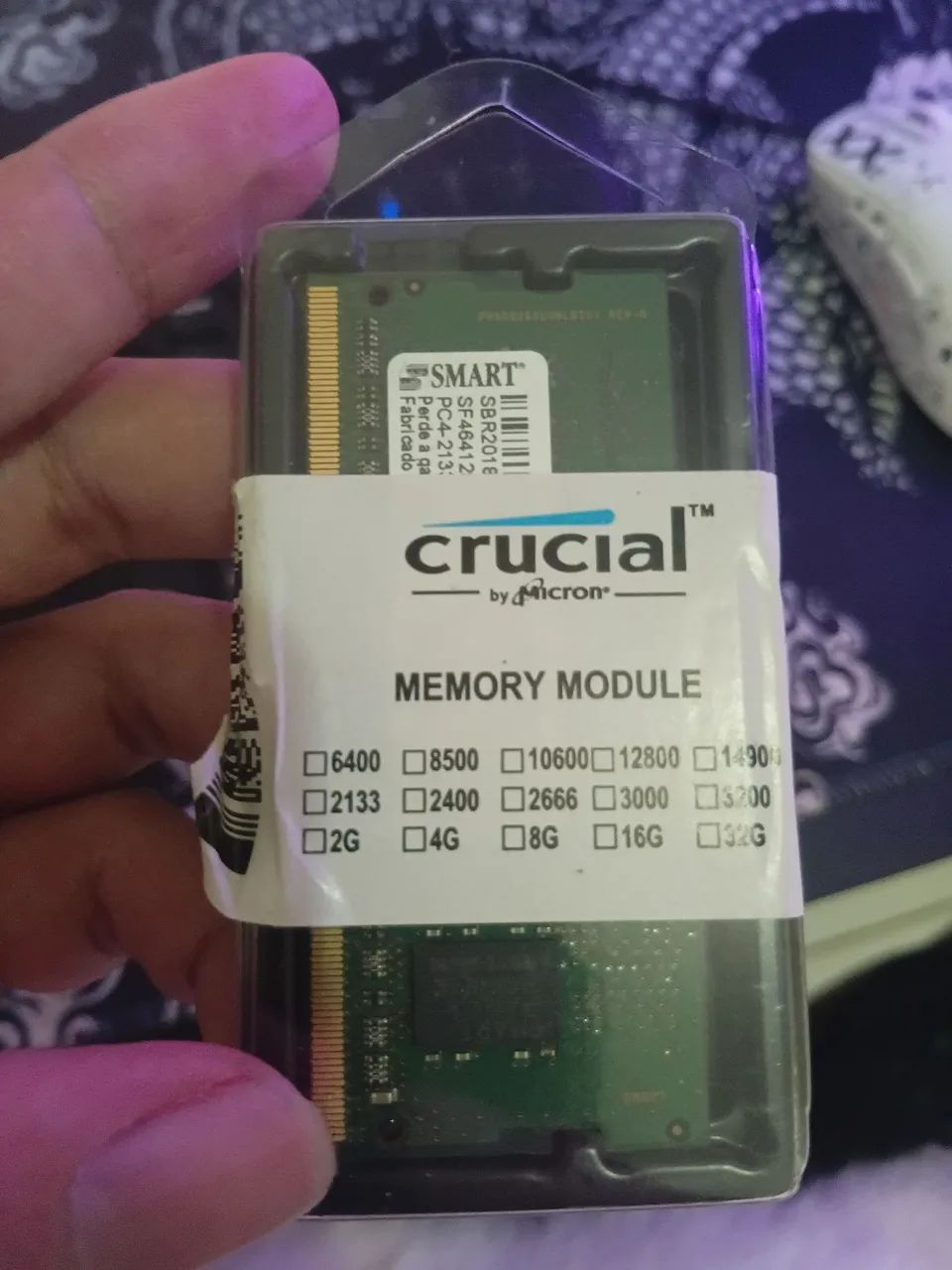 Memória ram de notebook ddr 4, 4gb. - Foto 2