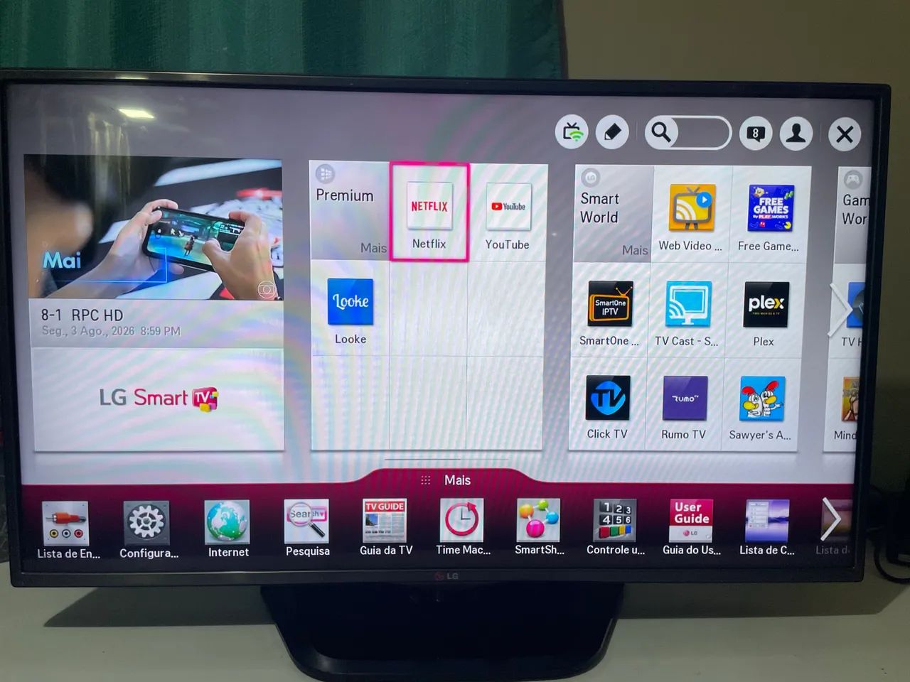 Tv 42 Smart LG (leia o anuncio) - Foto 5