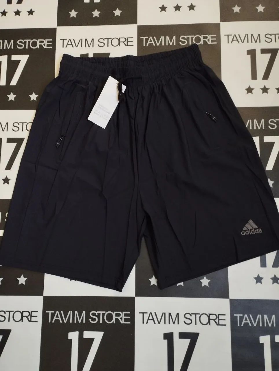 Bermuda adidas azul Dri-fit importada 