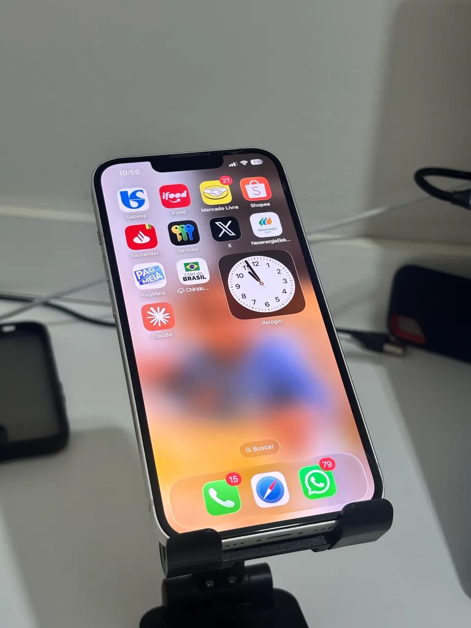 iPhone 13 128gb + NF, cabo original e caixa - Foto 3