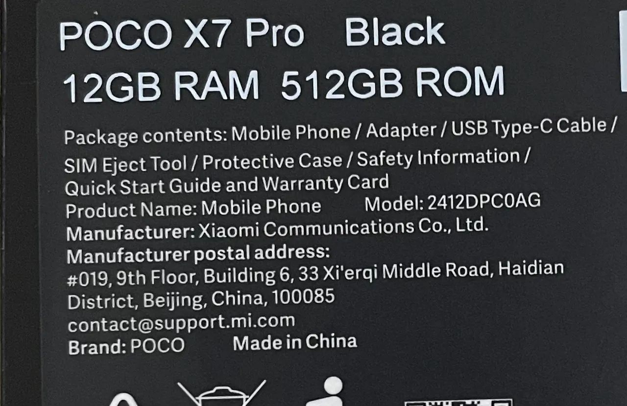 XIAOMI POCO X7 PRO 512GB 12GB RAM - Foto 3