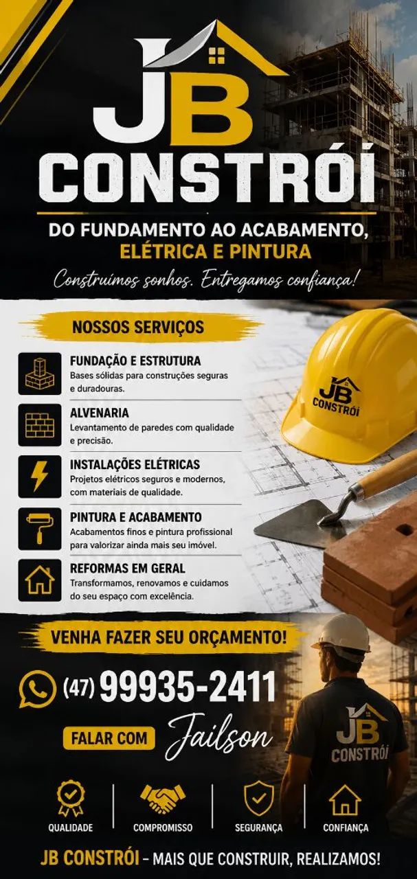 Venham fazer seu orçamento 