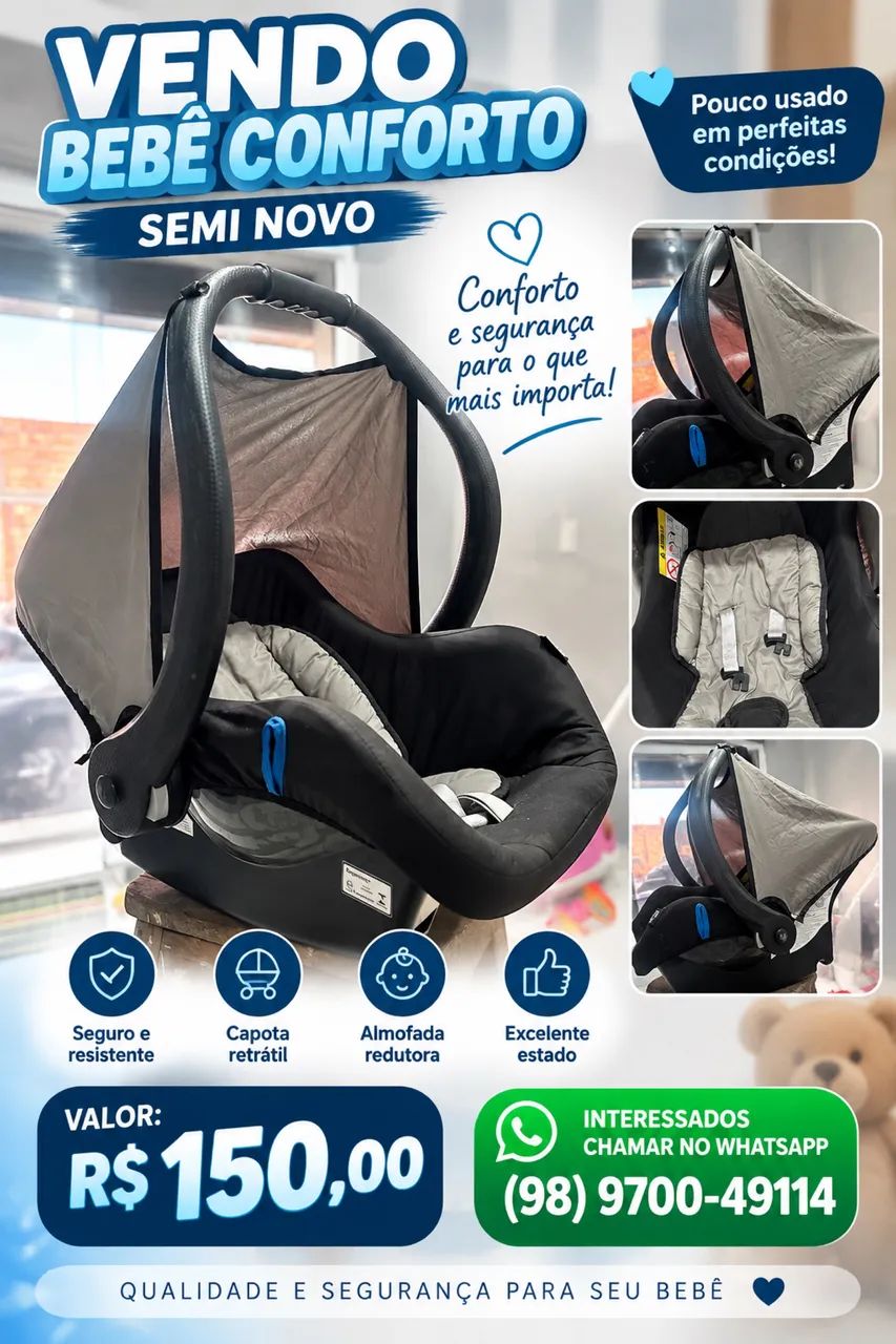 Bebê conforto  - Foto 2